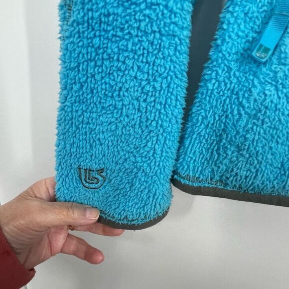 AK Burton size Large woman’s terry fleece full zip jacket. - Picture 3 of 9